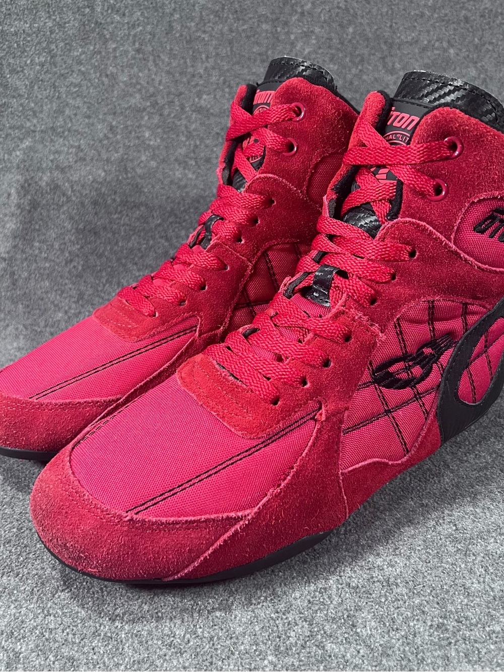 Otomix Ninja Warrior Bodybuilding Combat Shoes Red/Black Mens 9 Womens 10.5